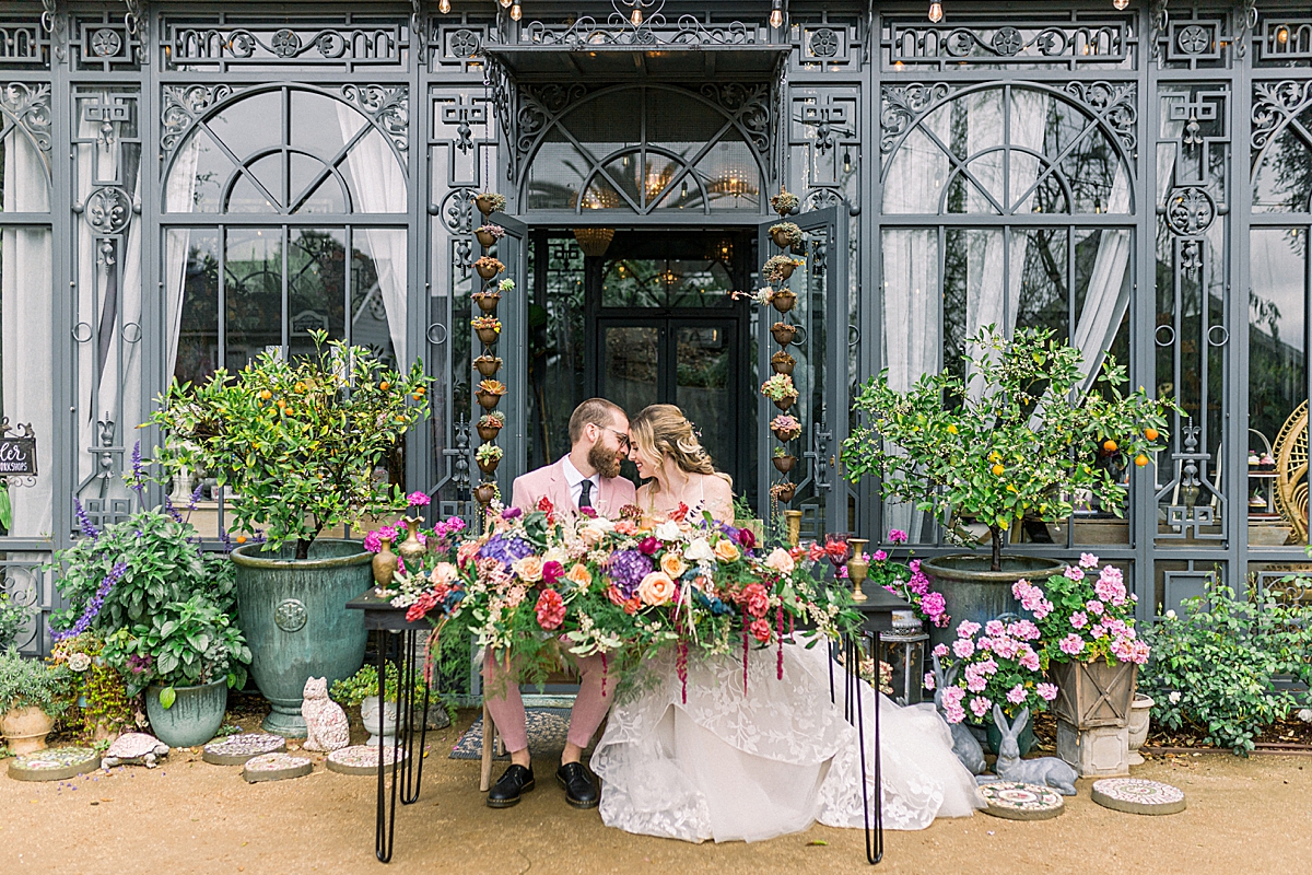 Lavender Marketplace Wedding Styled Session Jocelyn & Spencer