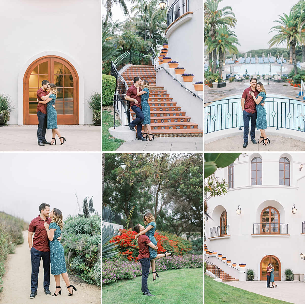 The Bacara is a beautiful location for Santa Barbara Engagement Photos