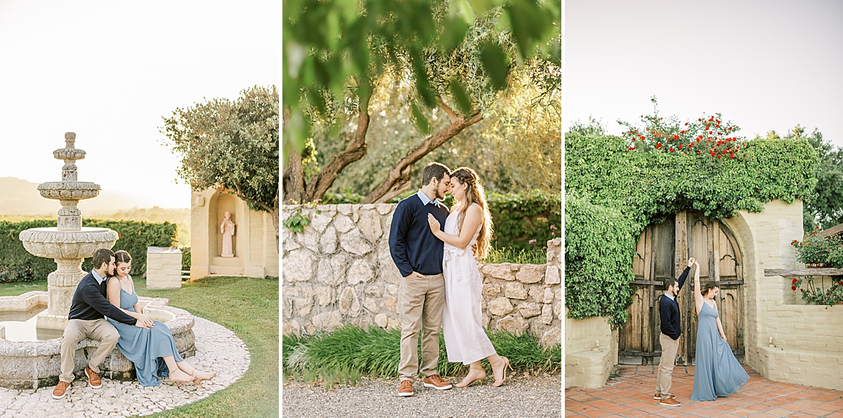 Whispering Rose Ranch is one of our favorite venues for engagement photos in the Santa Barbara area